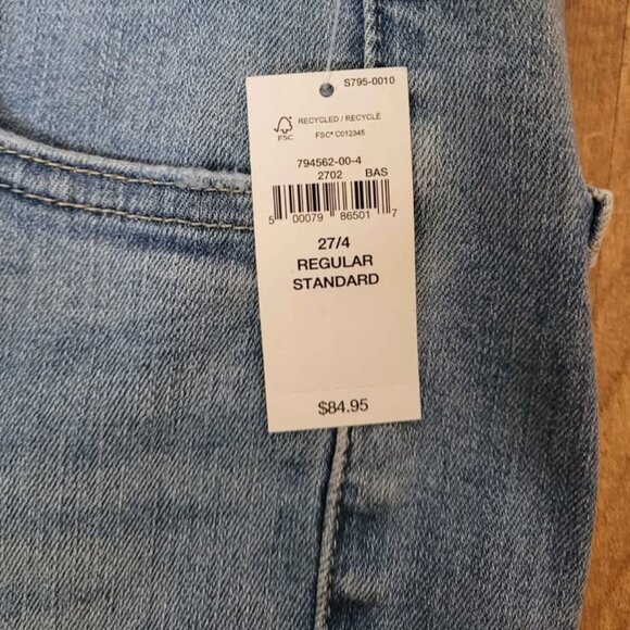 GAP High Rise Universal Legging Denim Sz 27 - Picture 7 of 7